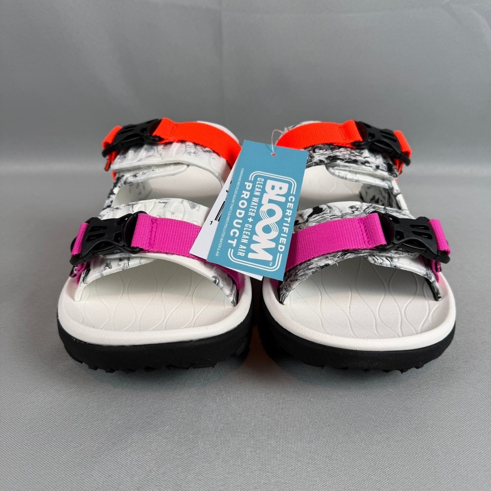 Merrell Hut Ultra Wrap Sandals Mens Size 13 White Black Slip-On J006191 New NIB - Picture 4 of 9